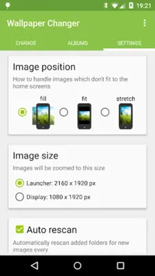 Wallpaper Changer android App screenshot 6